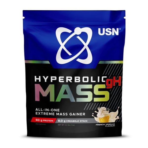 USN Hyperbolic Mass French Vanilla 1Kg (2.2 Lbs)..