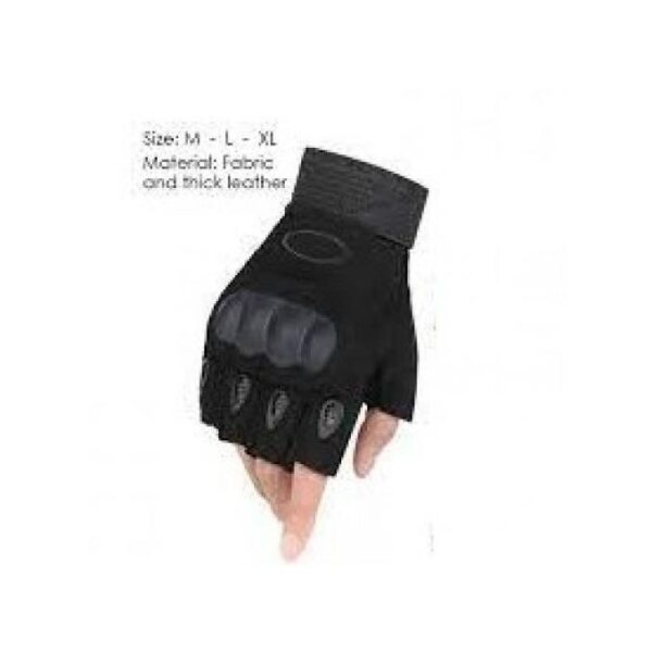 Black Gym Gloves