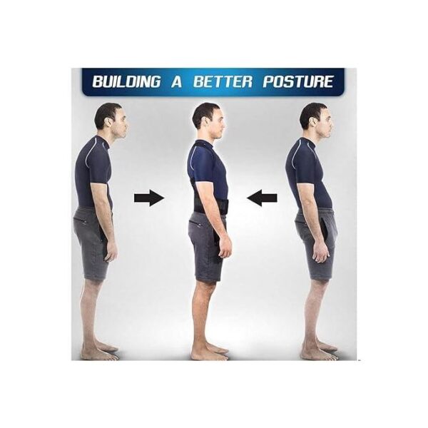 Posture Corrector Men Women Back Brace For Upper And Lower Full Back Support Straightener Support Provides Neck,Shoulder Pain Relief ,Back Straightener, Scoliosis And Hunchback Correction, Spine Corrector, Adjustable Posture Trainer - Image 4