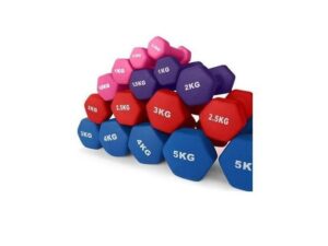 4kgs PAIR Dumbbell Sets Weight Neoprene Shaped Soft Dumb Bell
