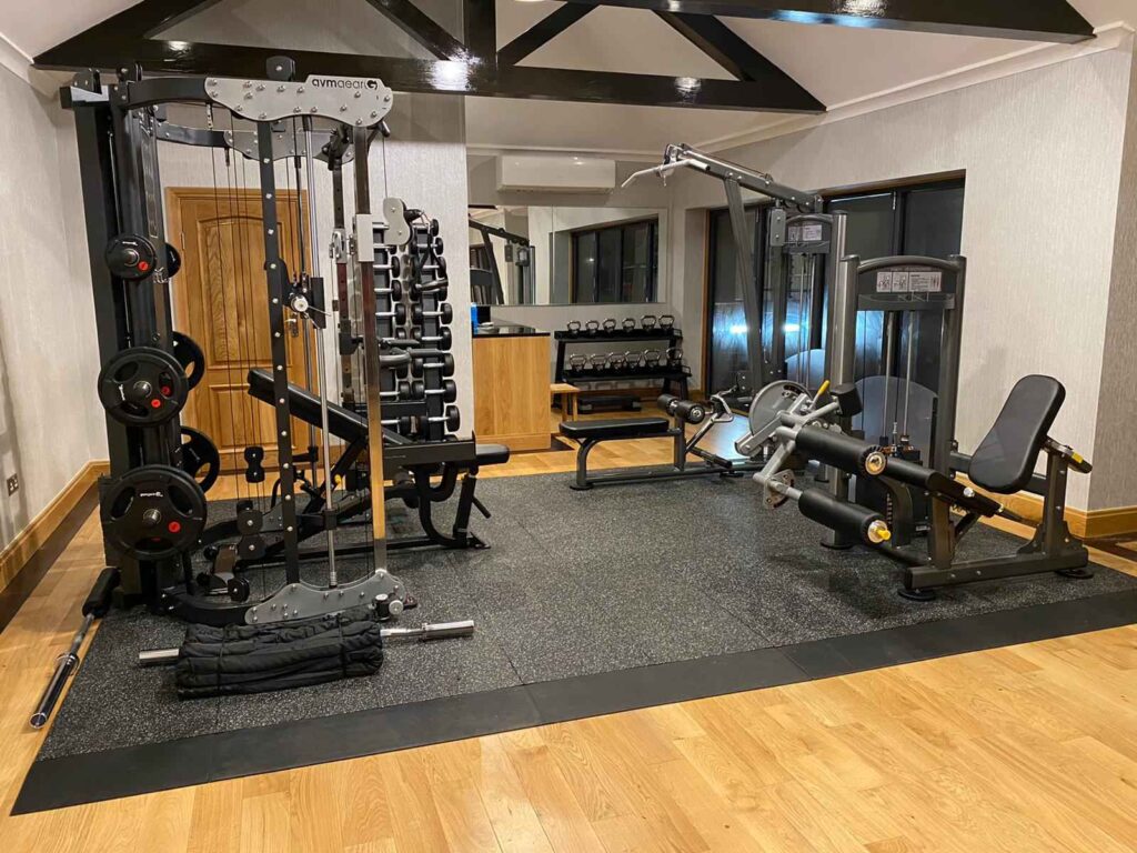 home gym on a budget
